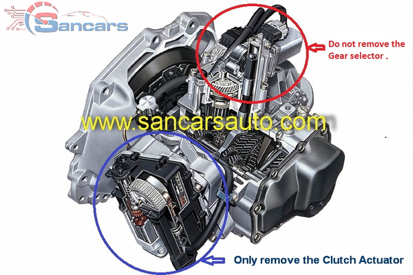 Vauxhall Astra H Easytronic/Semi Automatic Clutch Actuator Repair